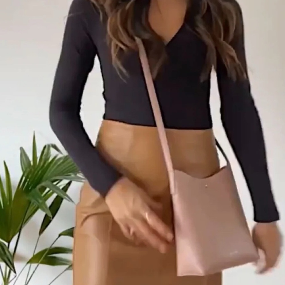 Chic Blush Crossbody Bag